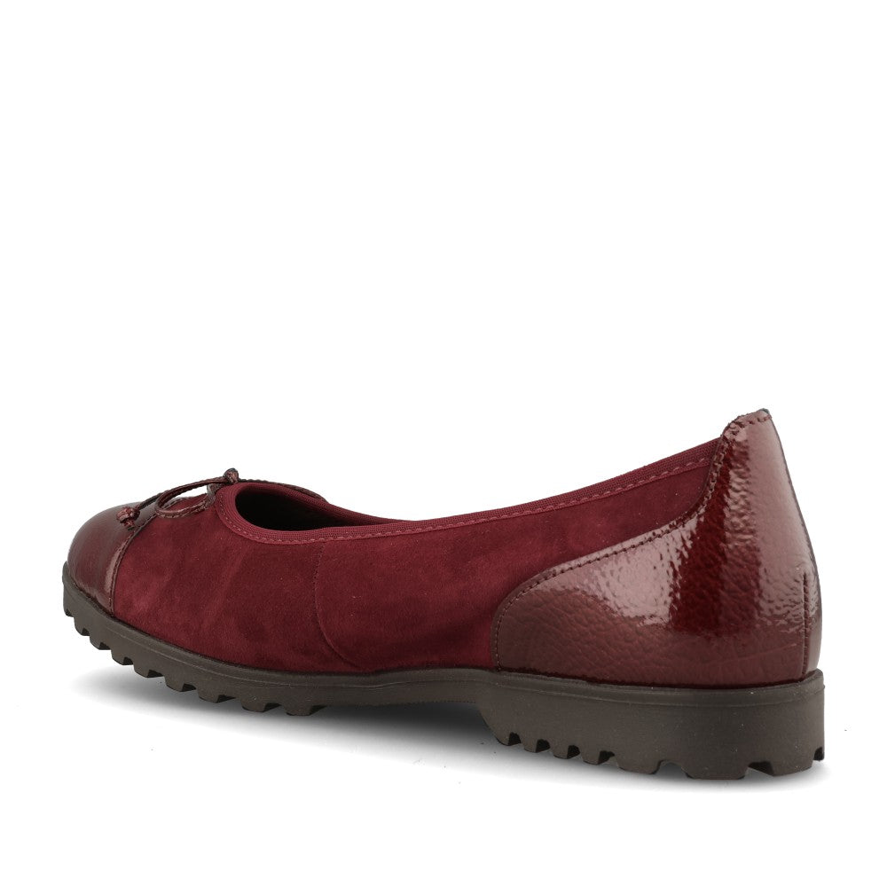 Gabor Ladies 3007.01 Temptation Shoe In Burgandy