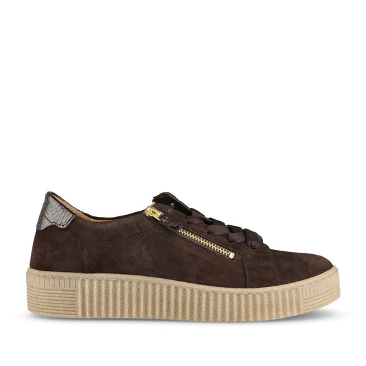 Gabor Ladies 6010.02 Wisdom Trainer In Brown