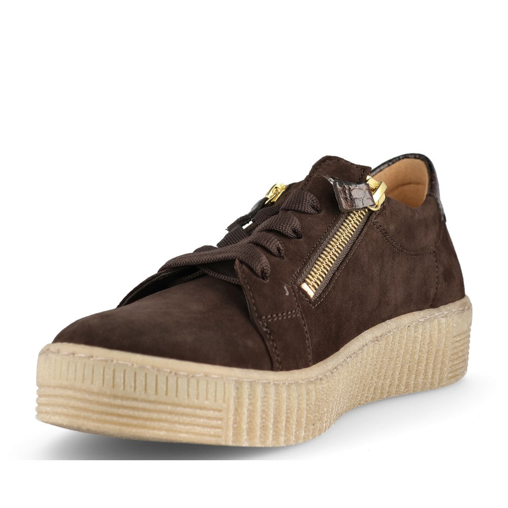 Gabor Ladies 6010.02 Wisdom Trainer In Brown