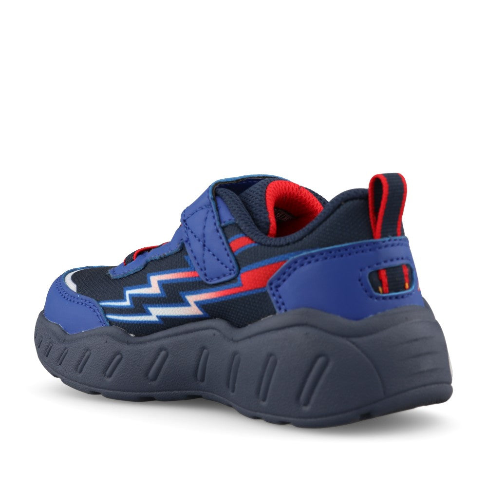 Skechers Boys 407632NC Lil' Storm Scene Trainer In Blue