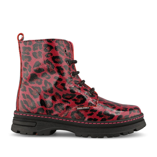 Pablosky Girls 453679 Ankle Boot In Leopard