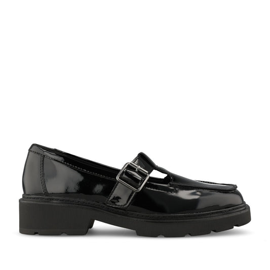 Clarks Ladies 26320290 Lauryl Bar In Black Patent