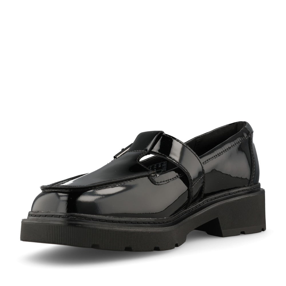 Clarks Ladies 26320290 Lauryl Bar In Black Patent
