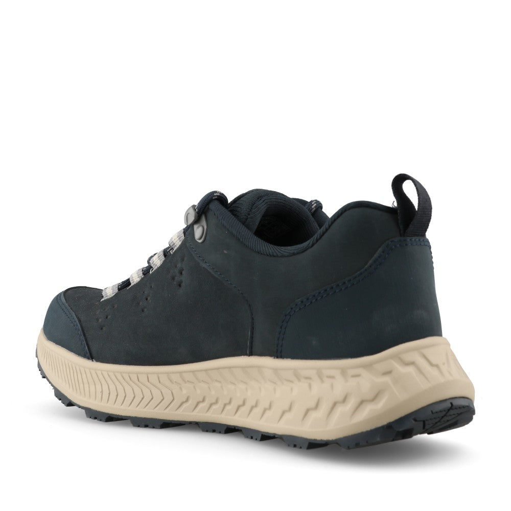 Waldlaufer Ladies 545950 Milli H-Fit Laced Trainer In Dark Blue