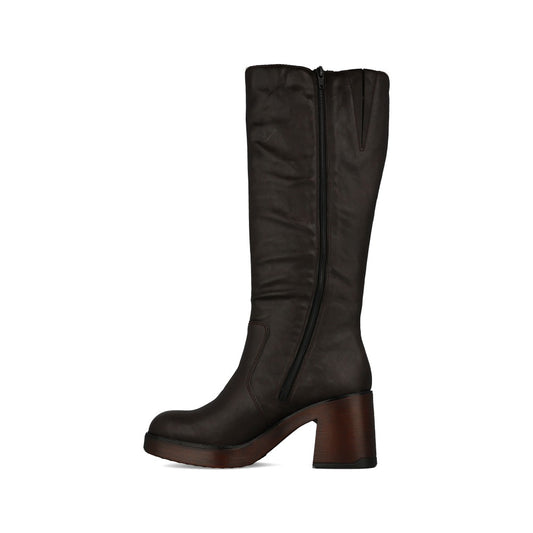 Rieker Ladies 58090 Long Leg Boot In Brown