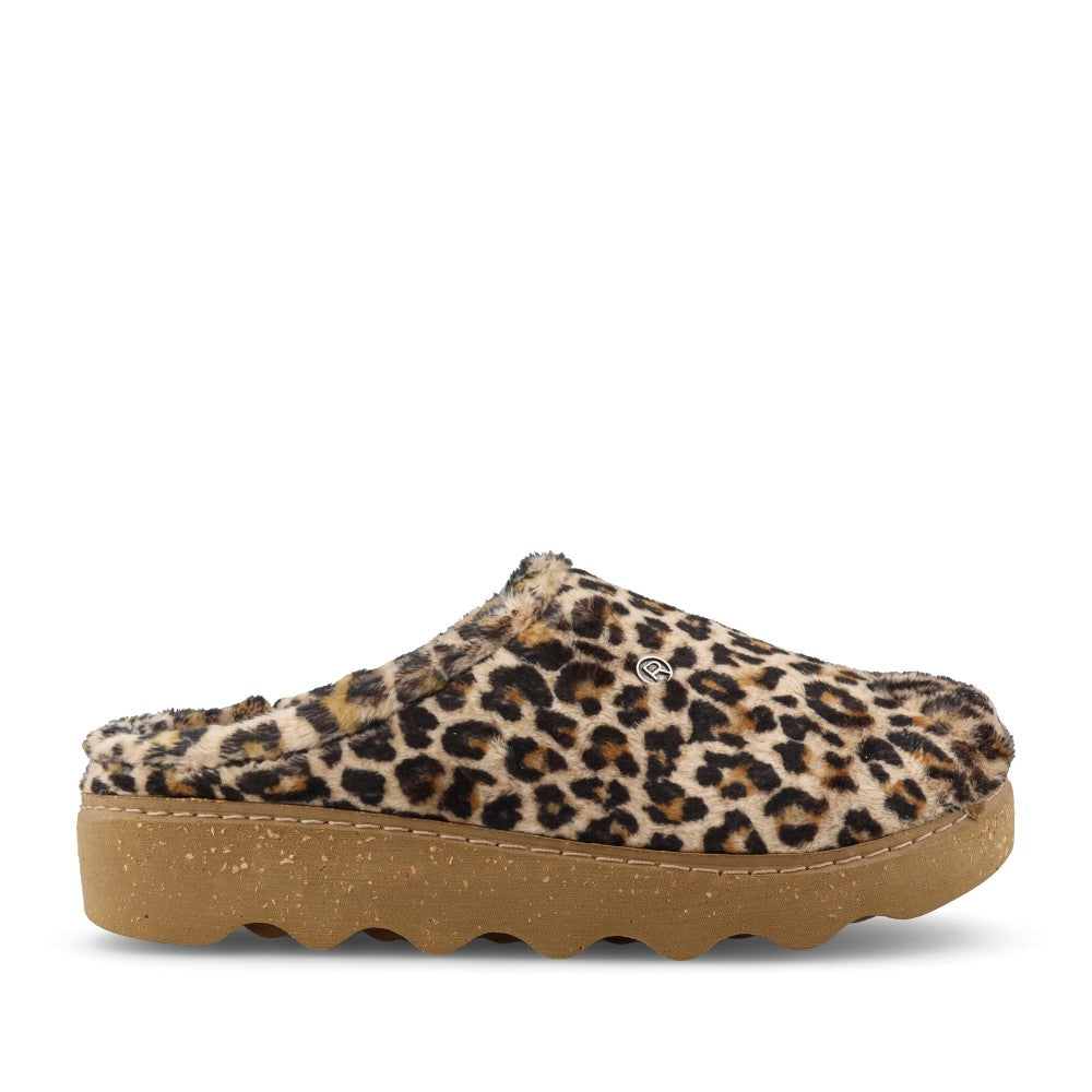 Ladies 6102 Foggia-D Mule Slipper In Leopard
