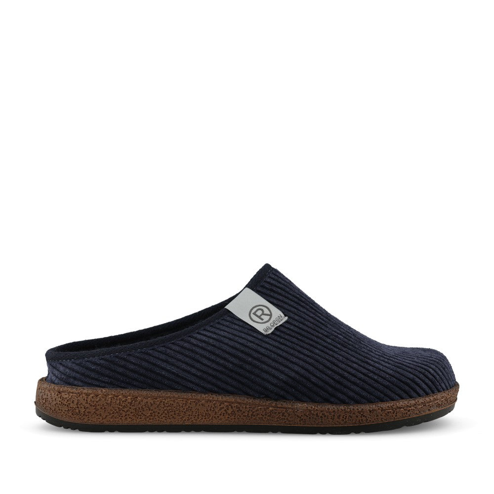 Mens 6786 Novara-H Mule Slipper In Jeans