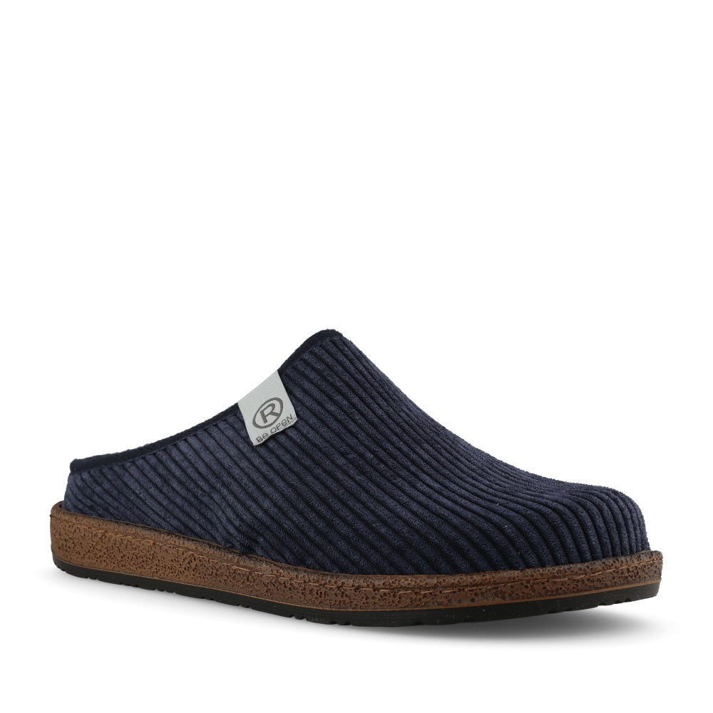 Mens 6786 Novara-H Mule Slipper In Jeans