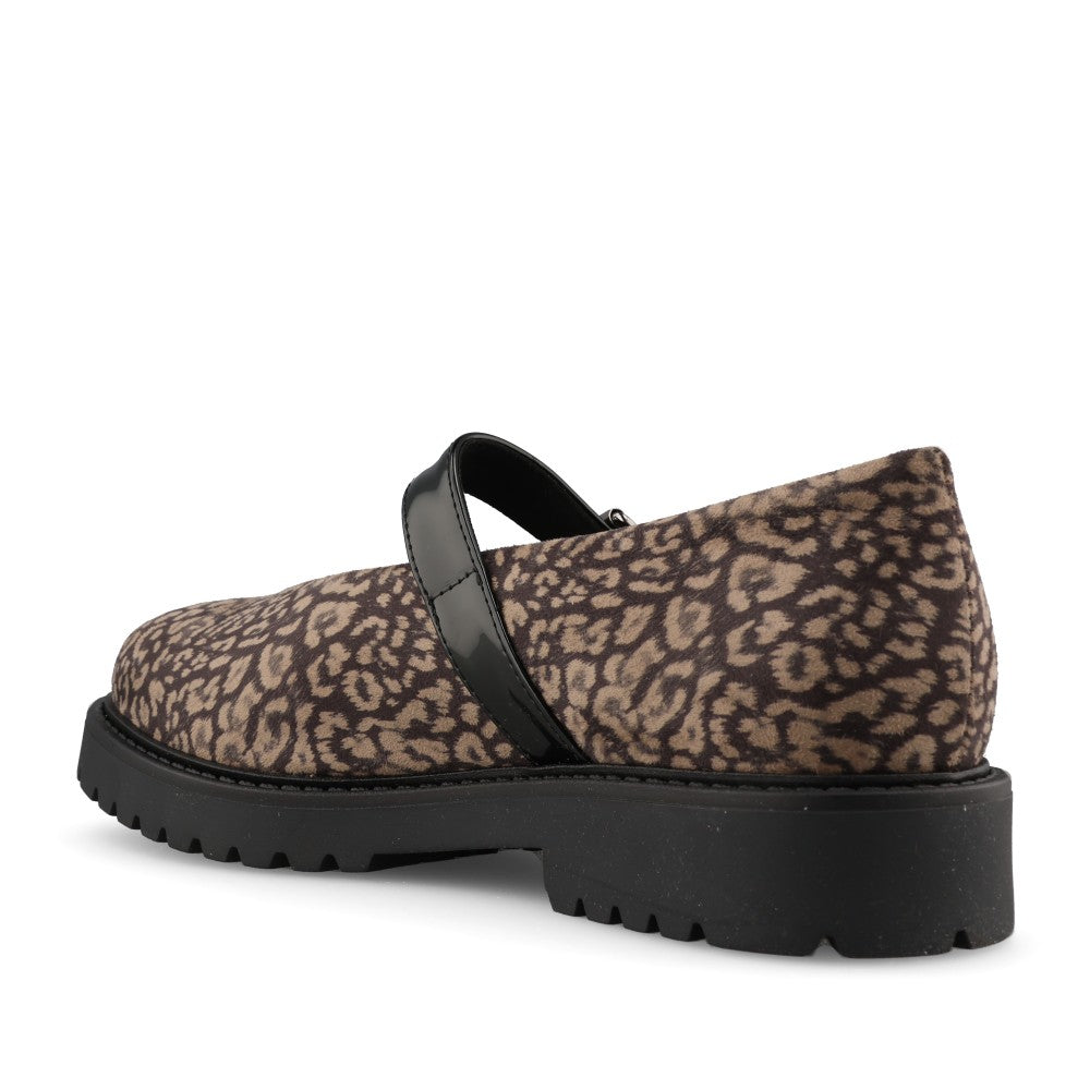Donna Serena Ladies 746297DM Shoe In Black Leopard