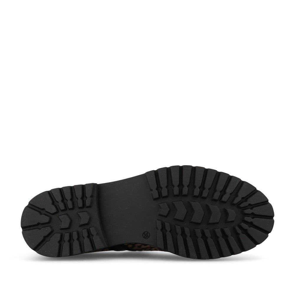 Donna Serena Ladies 746297DM Shoe In Black Leopard