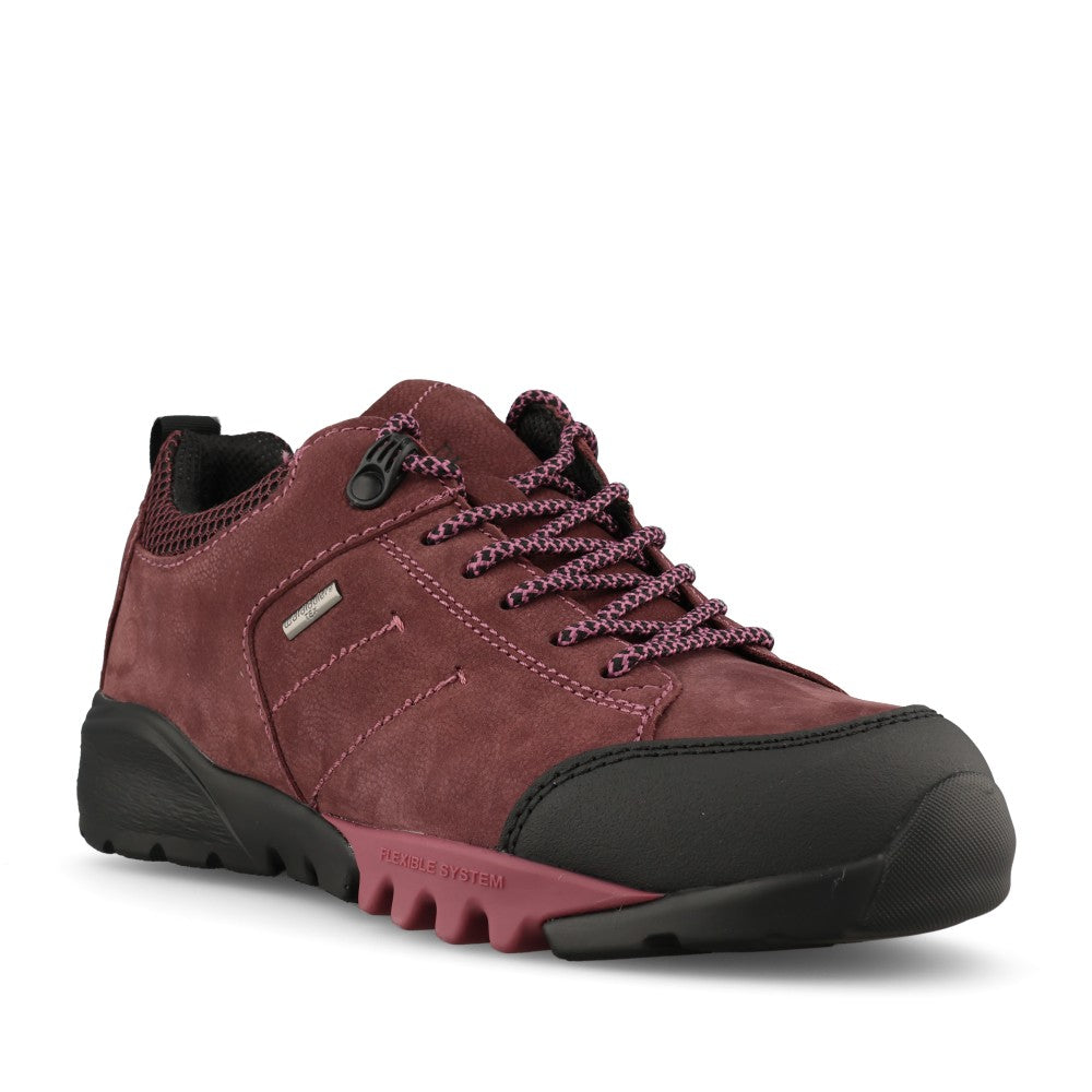 Waldlaufer Ladies 787952 Amiata H-Fit Walking Shoe In Berry
