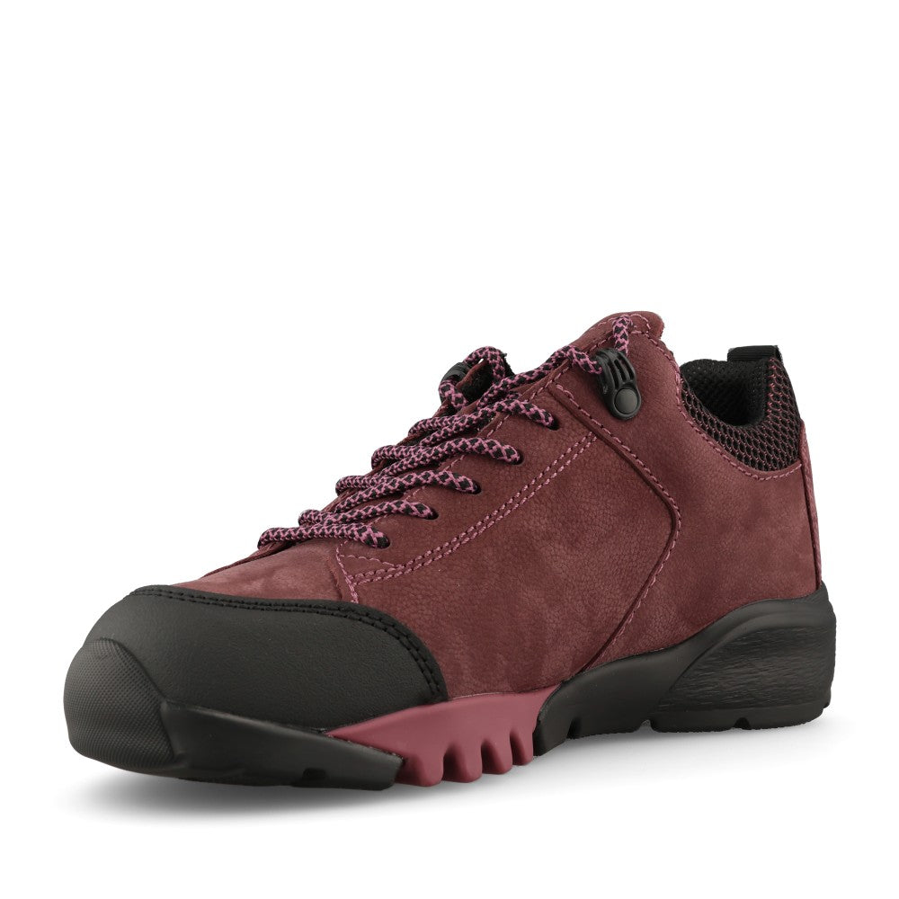 Waldlaufer Ladies 787952 Amiata H-Fit Walking Shoe In Berry