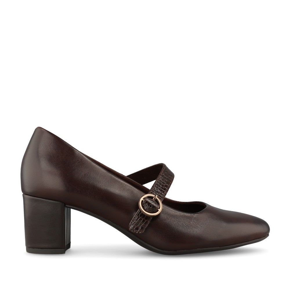 Jana Ladies 8-22701 Mary Jane In Mocha