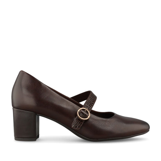 Jana Ladies 8-22701 Mary Jane In Mocha