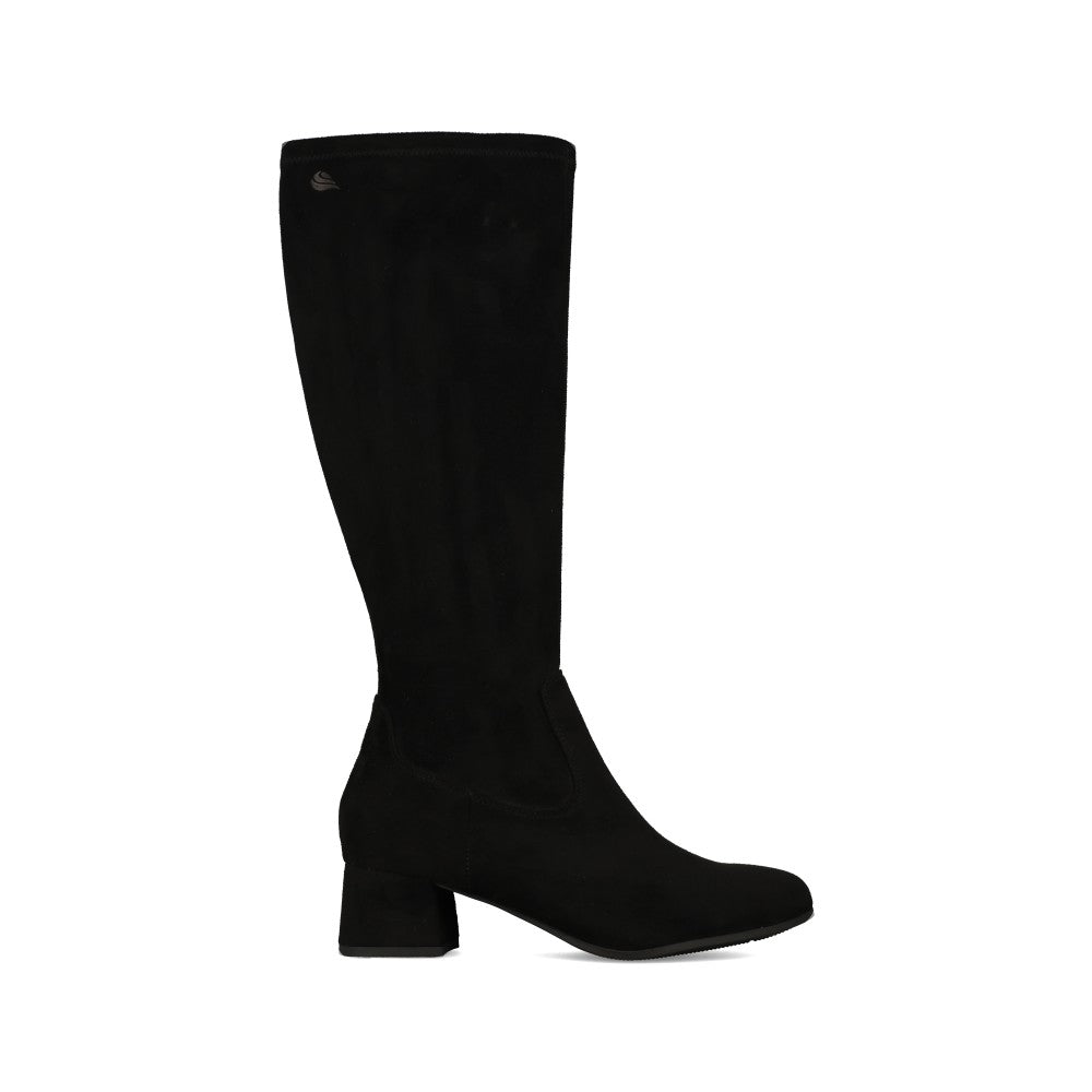Jana Ladies 8-25569 Knee High Boot In Black