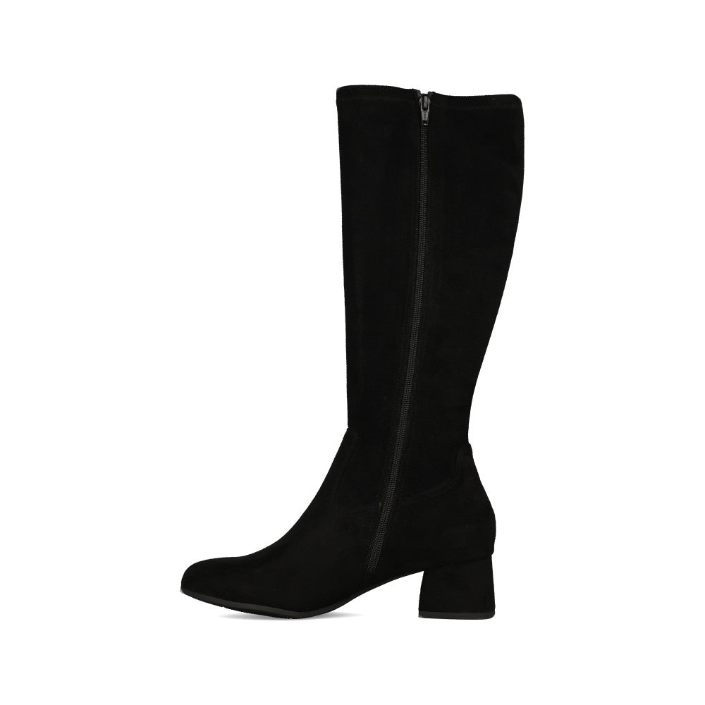 Jana Ladies 8-25569 Knee High Boot In Black