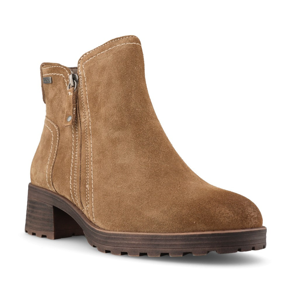 Jana Ladies 8-25711 Ankle Boot In Camel