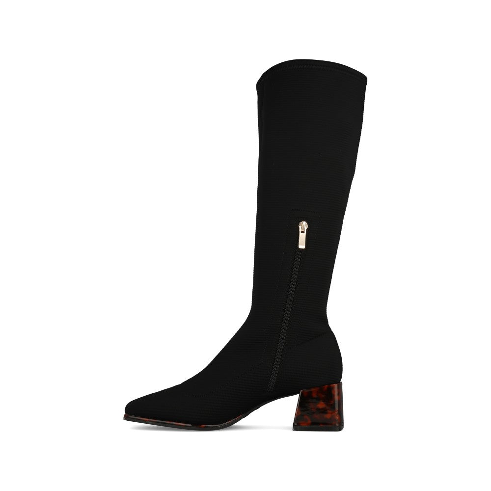 Gioseppo Ladies 80124 Long Leg Boot In Black