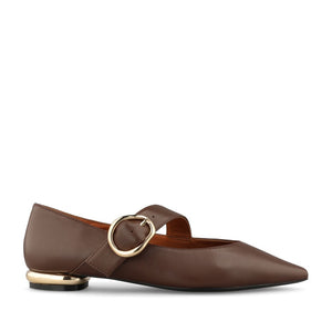 Gioseppo Ladies 80167 Shoe In Dark Brown
