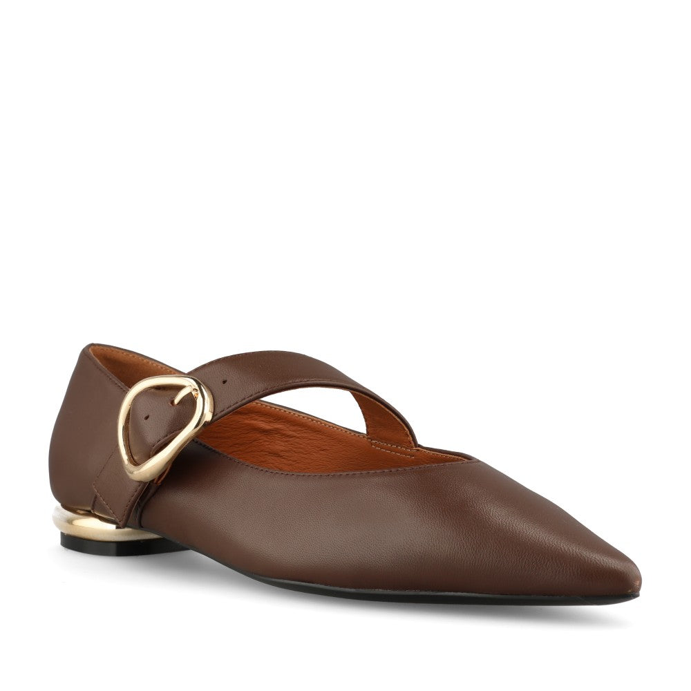 Gioseppo Ladies 80167 Shoe In Dark Brown