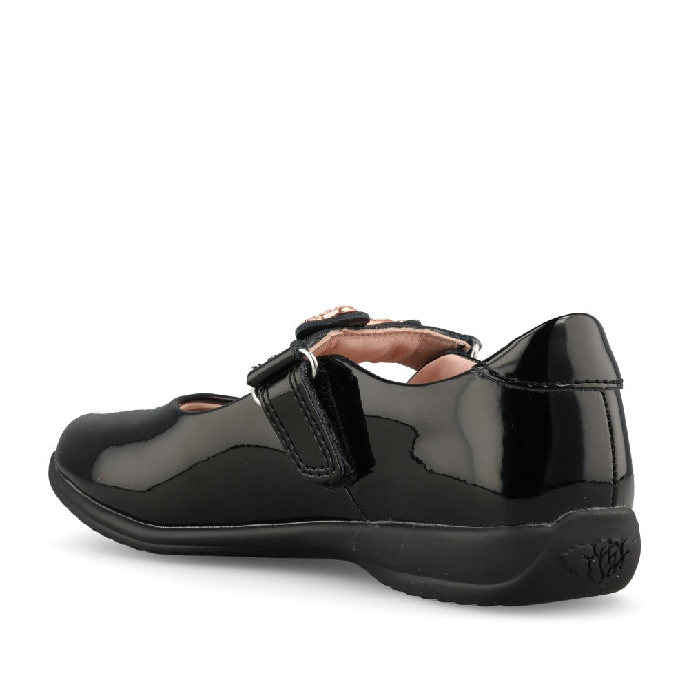 Lelli Kelly Girls LKS18466 Taylor F-FIT Mary Jane in Black Patent