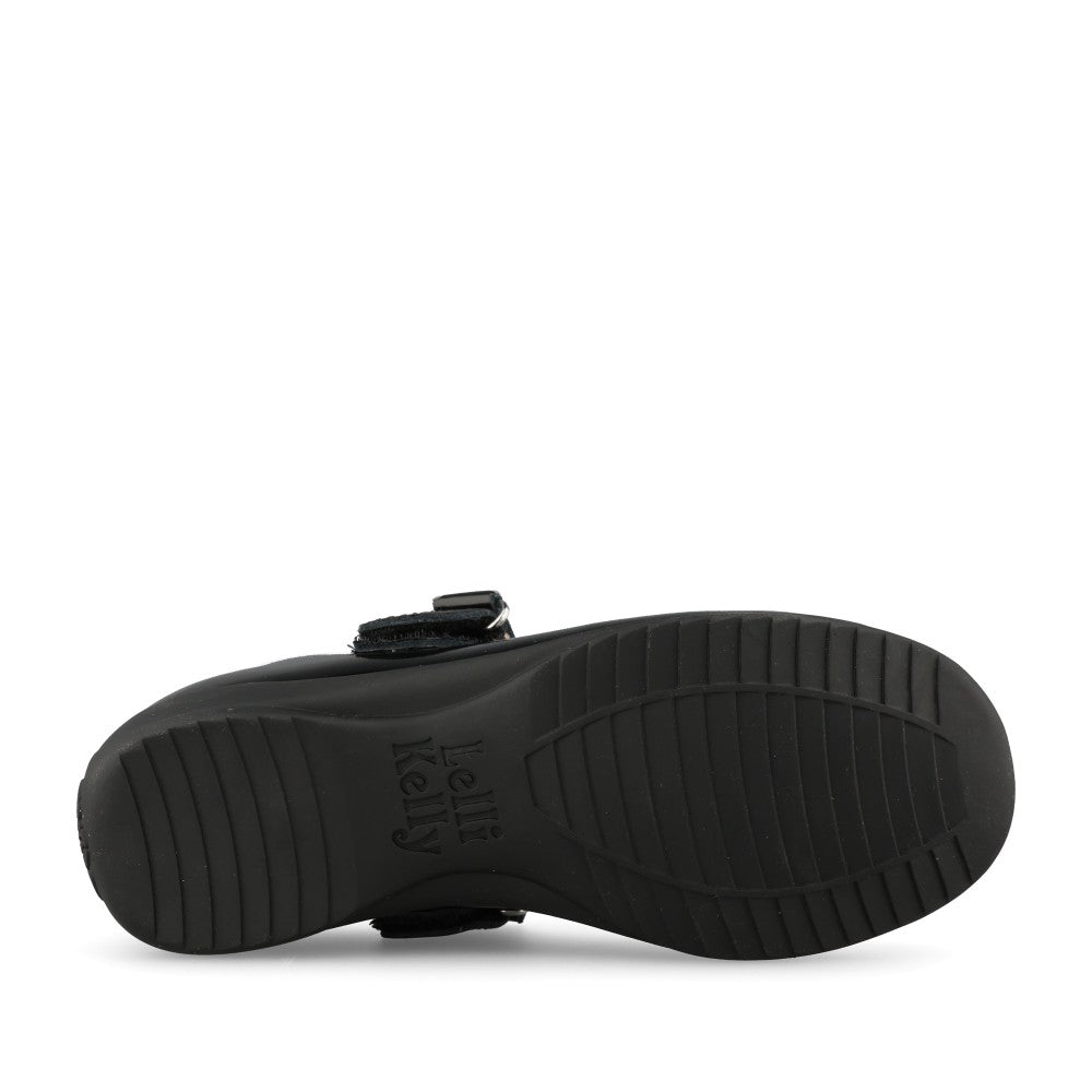 Lelli Kelly Girls LKS18466 Taylor F-FIT Mary Jane in Black Patent