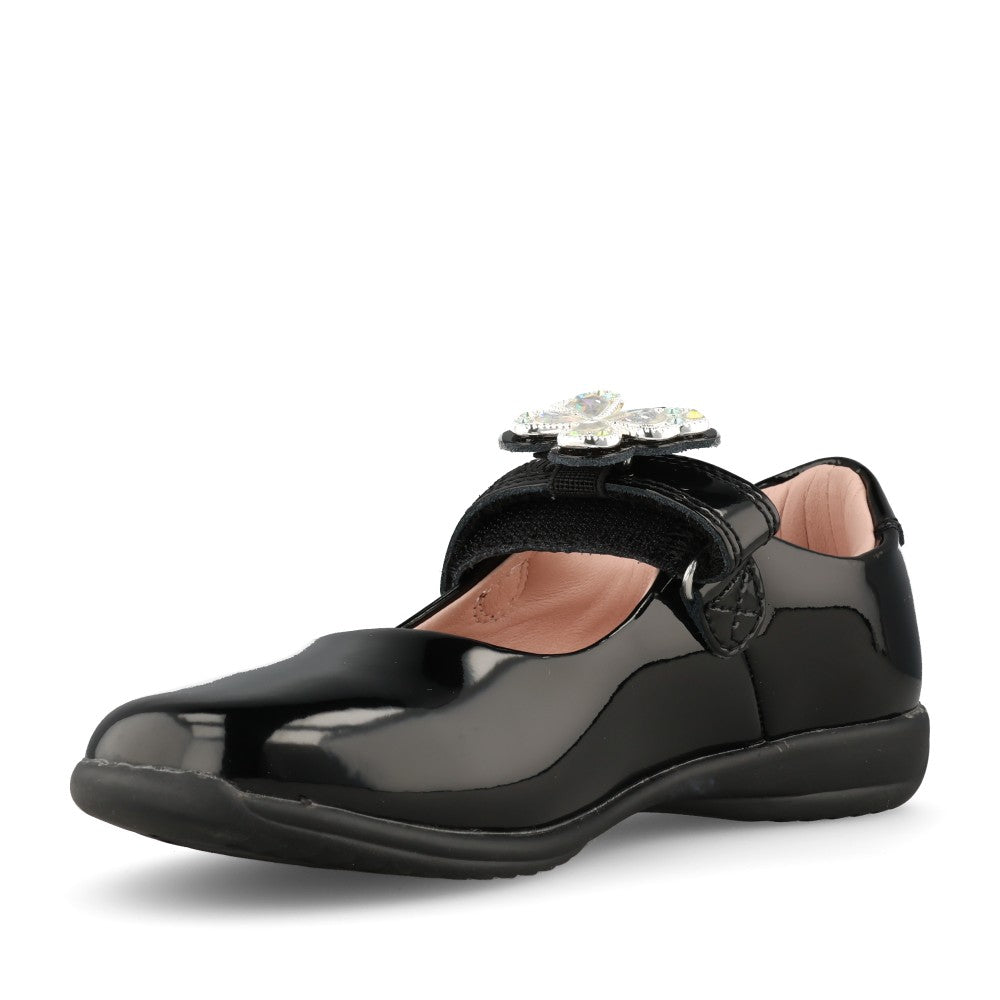 Lelli Kelly Girls LKSO8464 Selena F-FIT Mary Jane in Black Patent