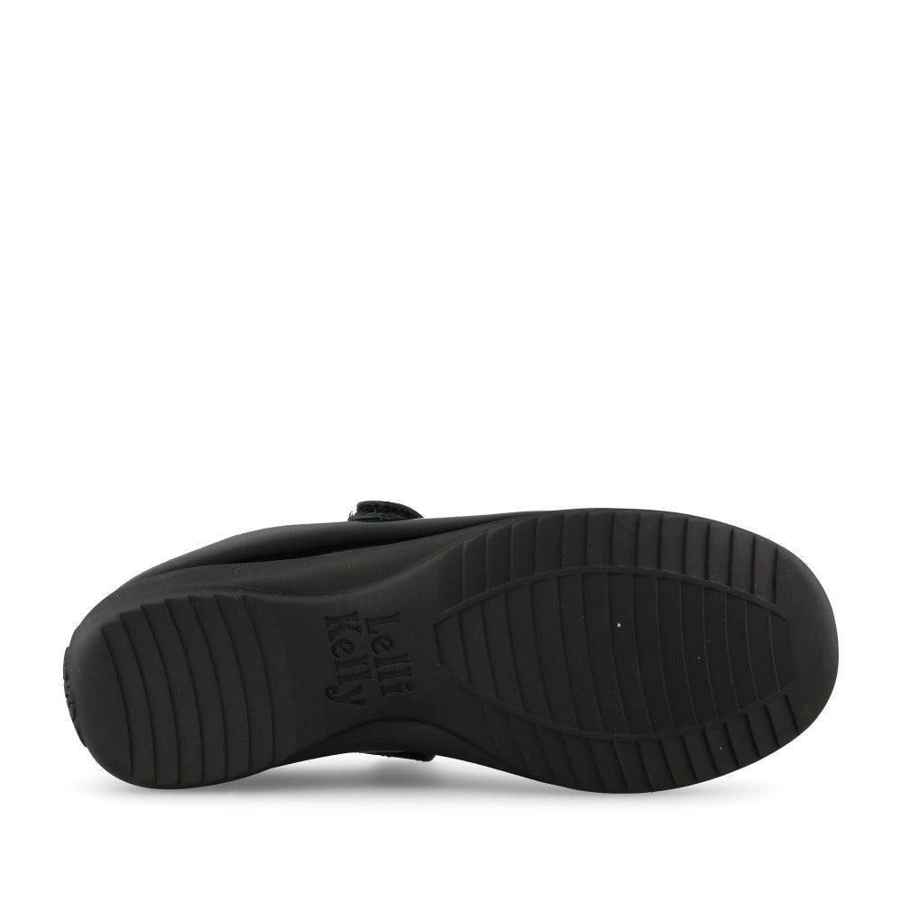 Lelli Kelly Girls LKSO8464 Selena F-FIT Mary Jane in Black Patent