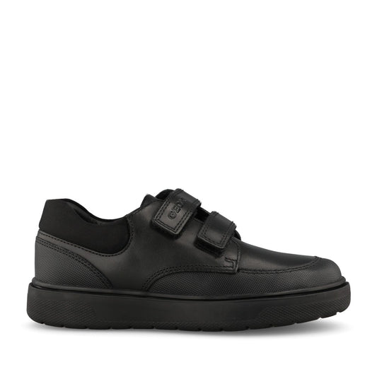 Geox Boys J667SA Riddock Velcro Shoe in Black
