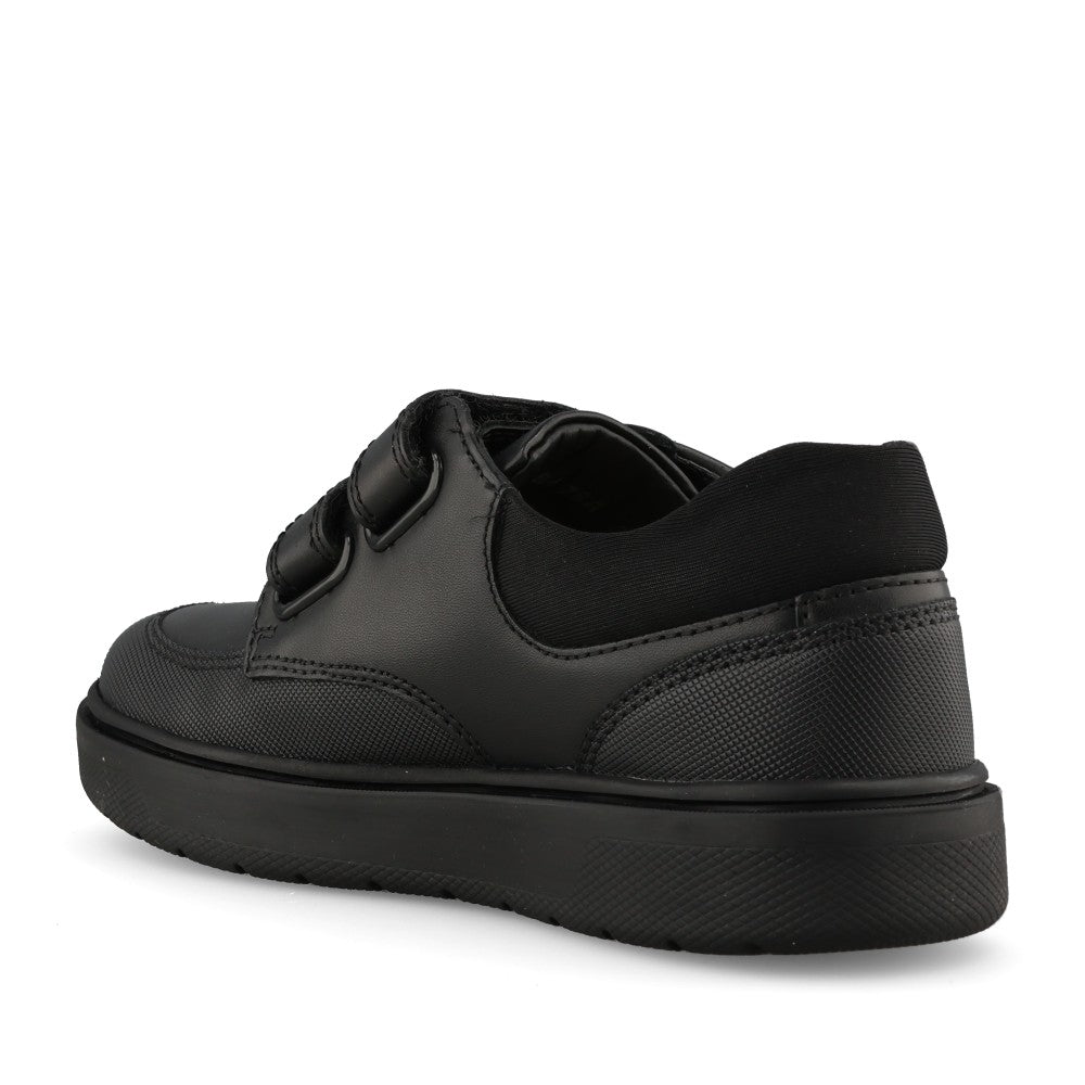 Geox Boys J667SA Riddock Velcro Shoe in Black