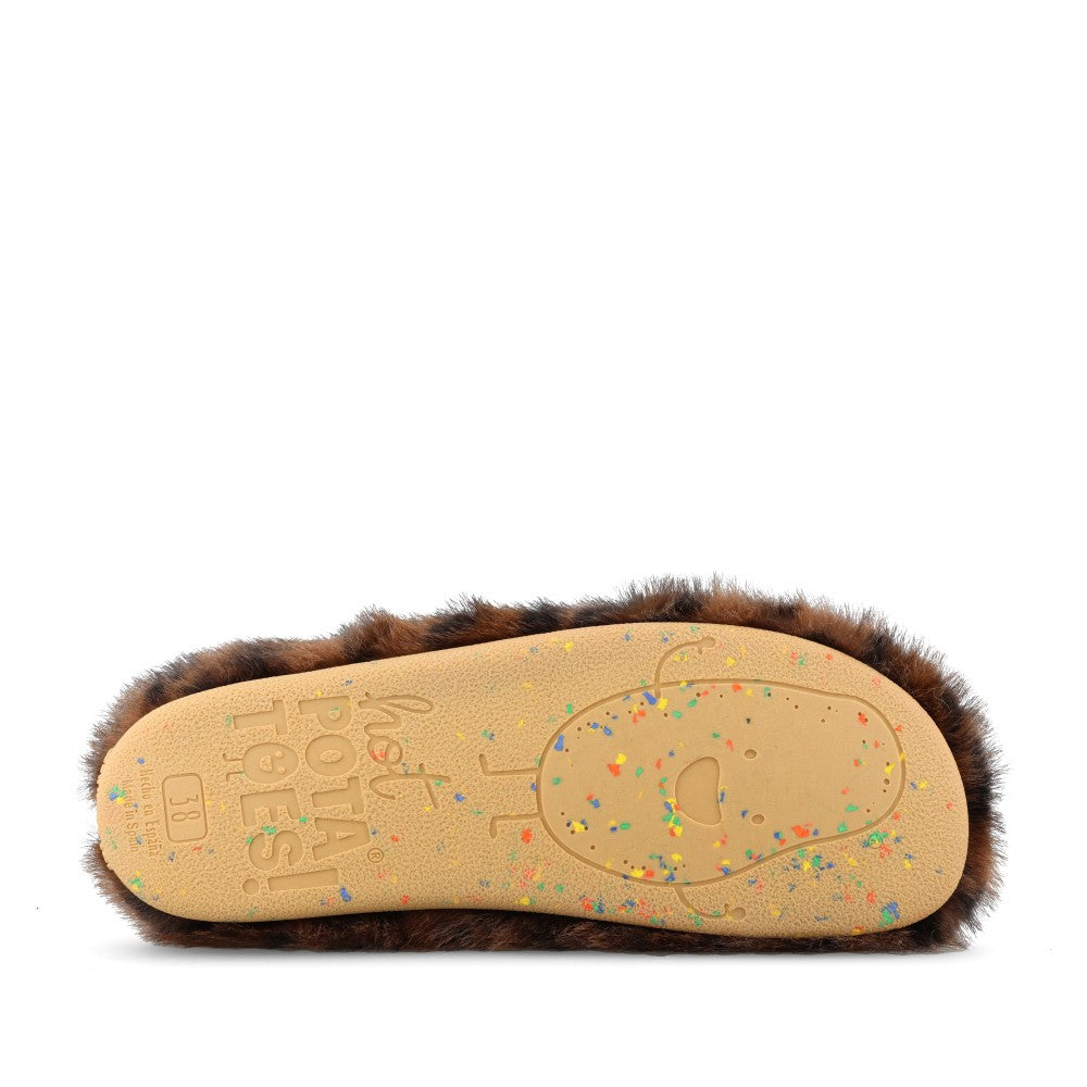 Hot Potatoes Ladies 80877 Slipper In Brown