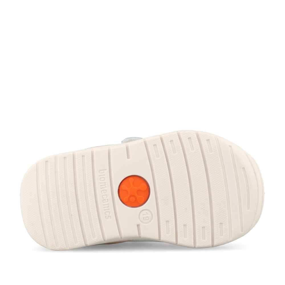 Biomecanics Girls 261108-C902 Shoe In White Leopard
