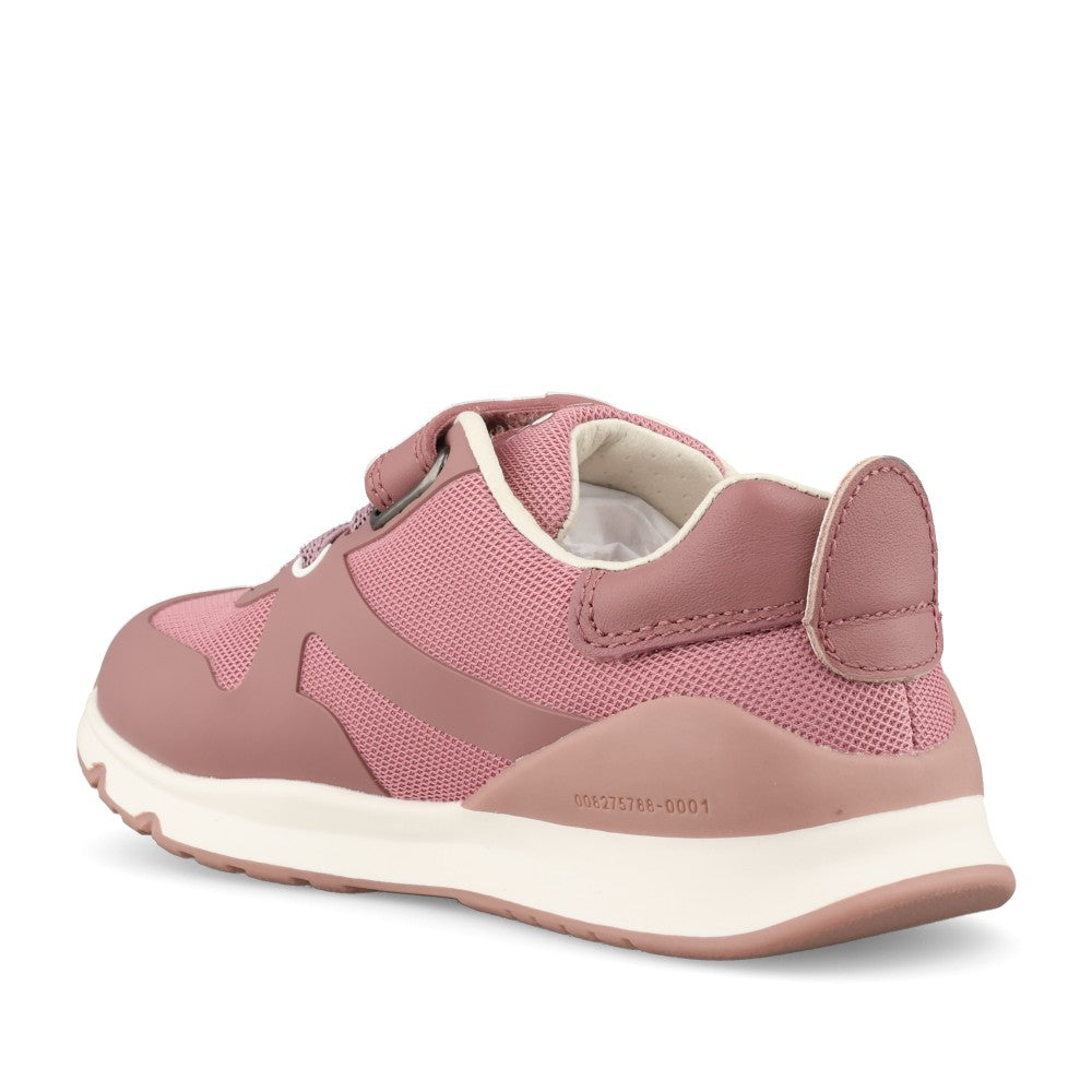 Girls 231007-b Laced Trainer In Mauve