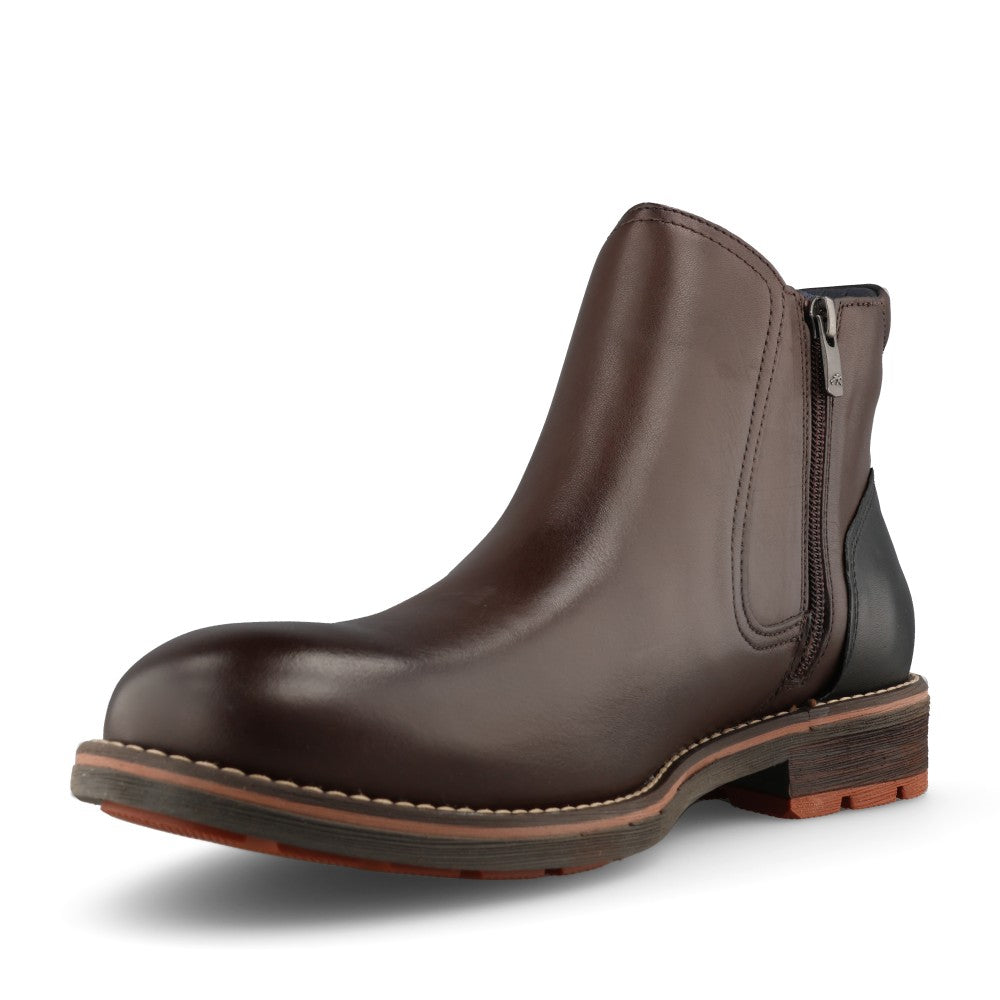 Mens F1343 Terry Chelsea Boot In Cafe