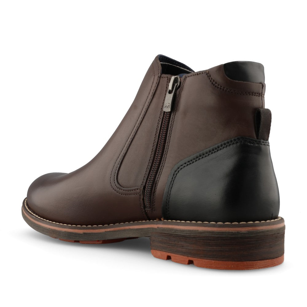Mens F1343 Terry Chelsea Boot In Cafe