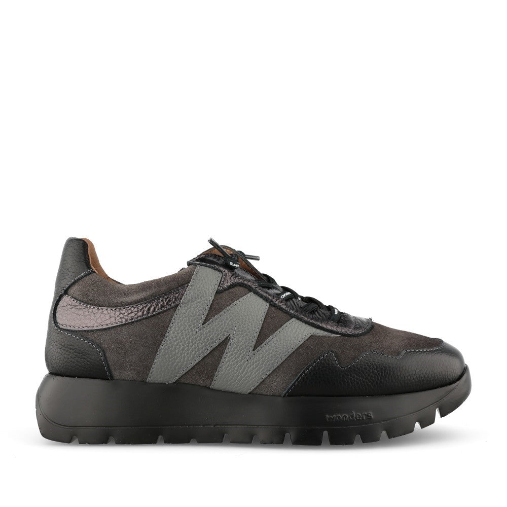 Wonders Ladies A-24110 Trainer In Black