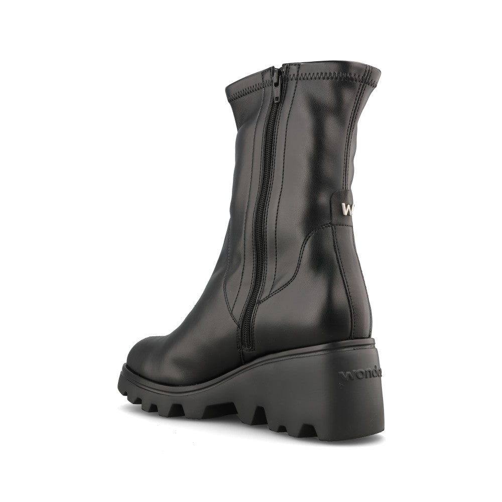 Wonders Ladies G-7030 Boot In Black