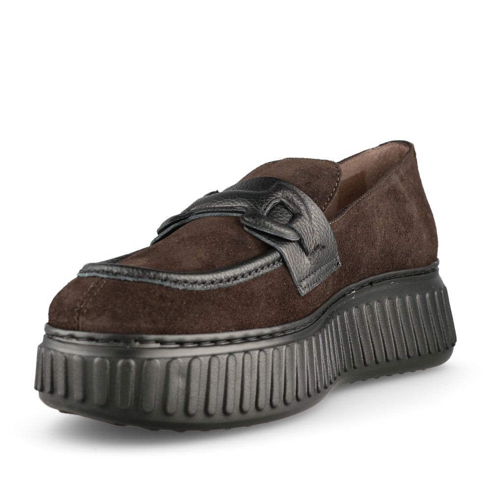 Wonders Ladies A-5203 Shoe In Brown