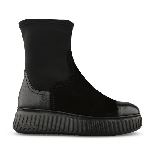 Wonders Ladies A-5207 Boot In Black