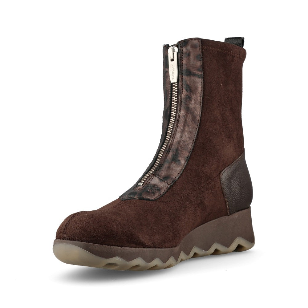 Wonders Ladies C-7632 Boot In Brown