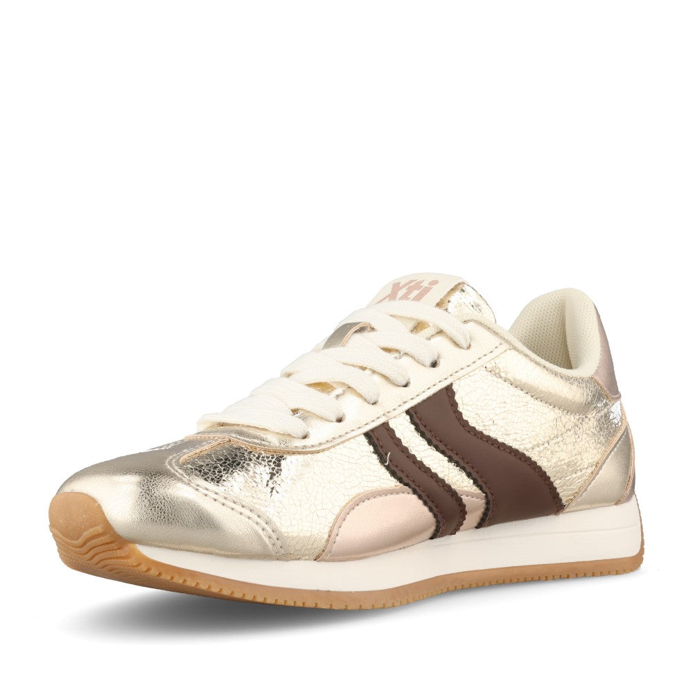 XTI Ladies 146275 Trainer In Gold