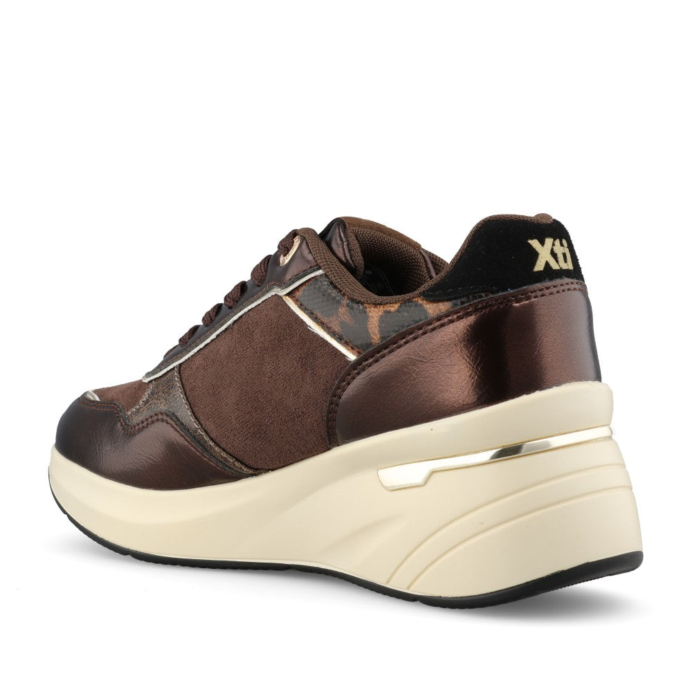 XTI Ladies 146383 Wedge In Brown