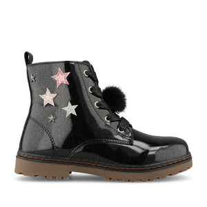 XTI Girls 154116 Ankle Boot In Black Patent