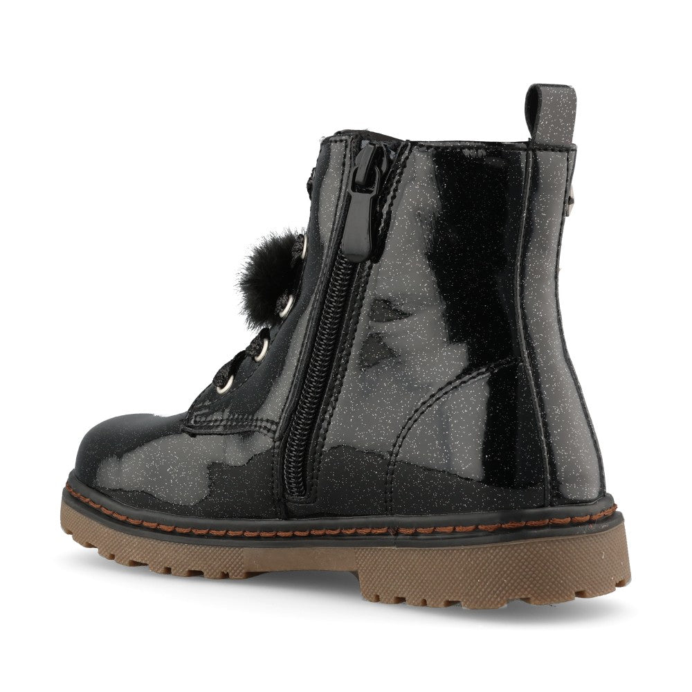 XTI Girls 154116 Ankle Boot In Black Patent