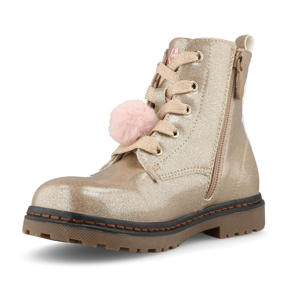 XTI Girls 154116 Ankle Boot In Nude Patent