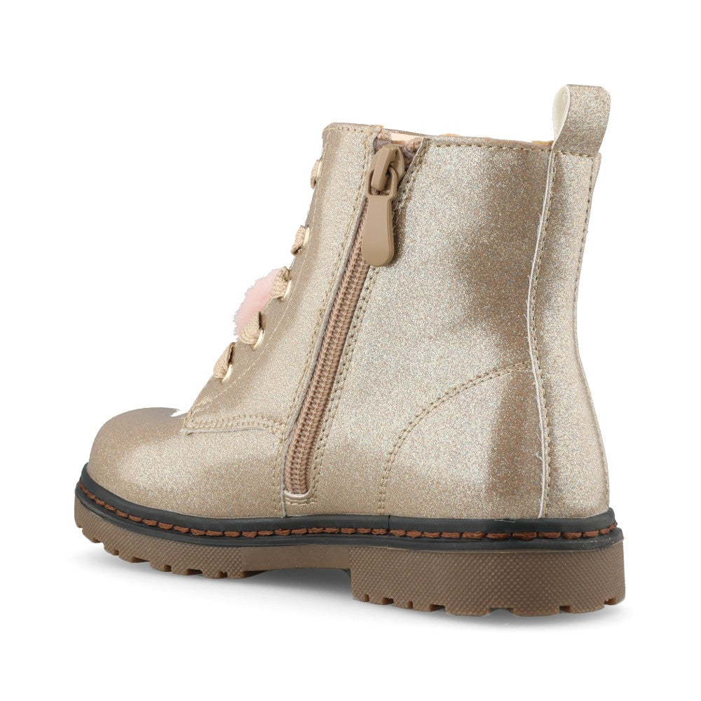 XTI Girls 154116 Ankle Boot In Nude Patent