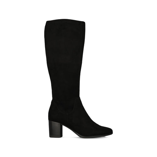 Caprice Ladies 9-25503 Pull-On Knee High Boot In Black