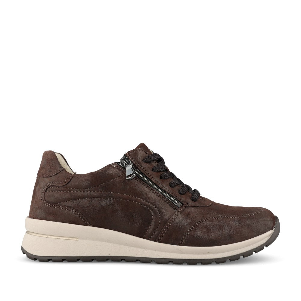 Ladies Inessa 928002 H-Fit Trainer in Brown
