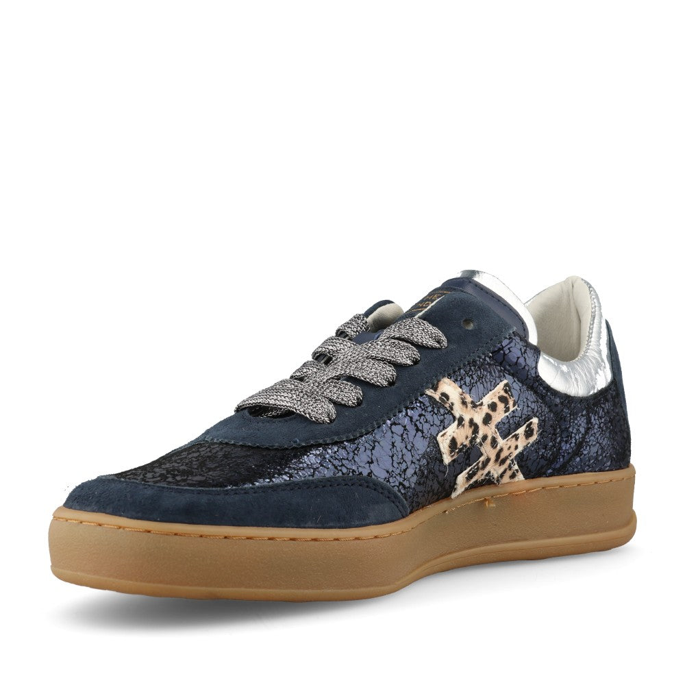 Another Trend Ladies A034 8727 Trainer In Blue