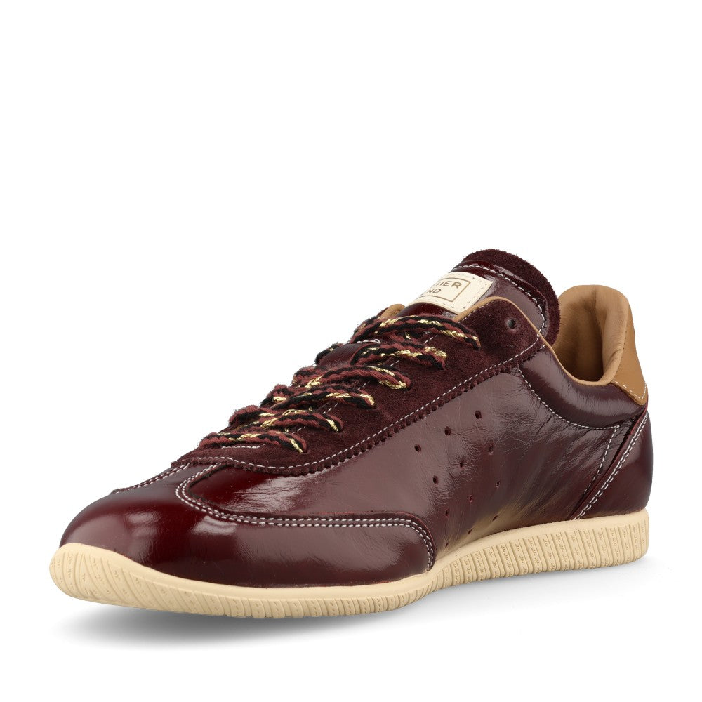 Another Trend Ladies A078 4745 Trainer In Burgundy Patent